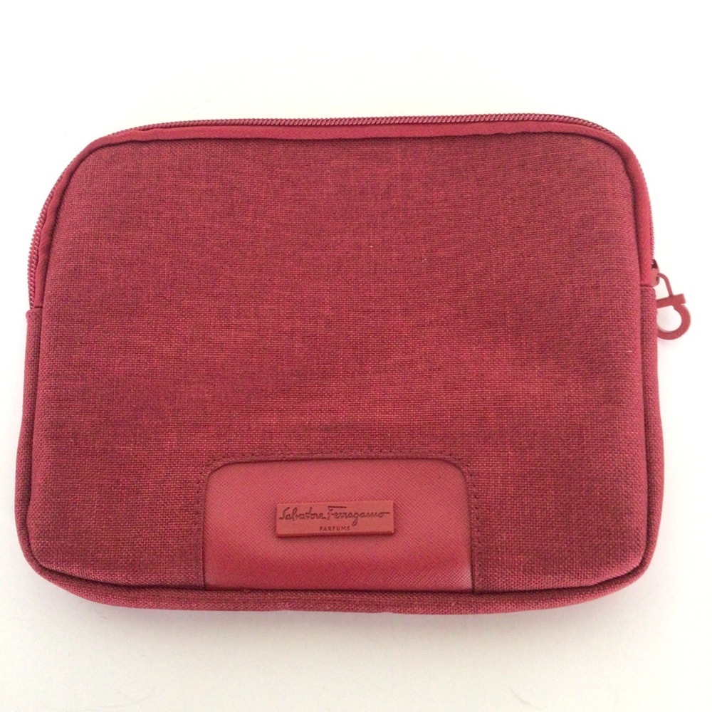 FERRAGAMO MAKEUP COSMETICS TRAVEL POUCH